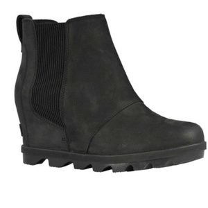 Sorel Joan of Arctic II Black Wedge Chelsea Bootie 11